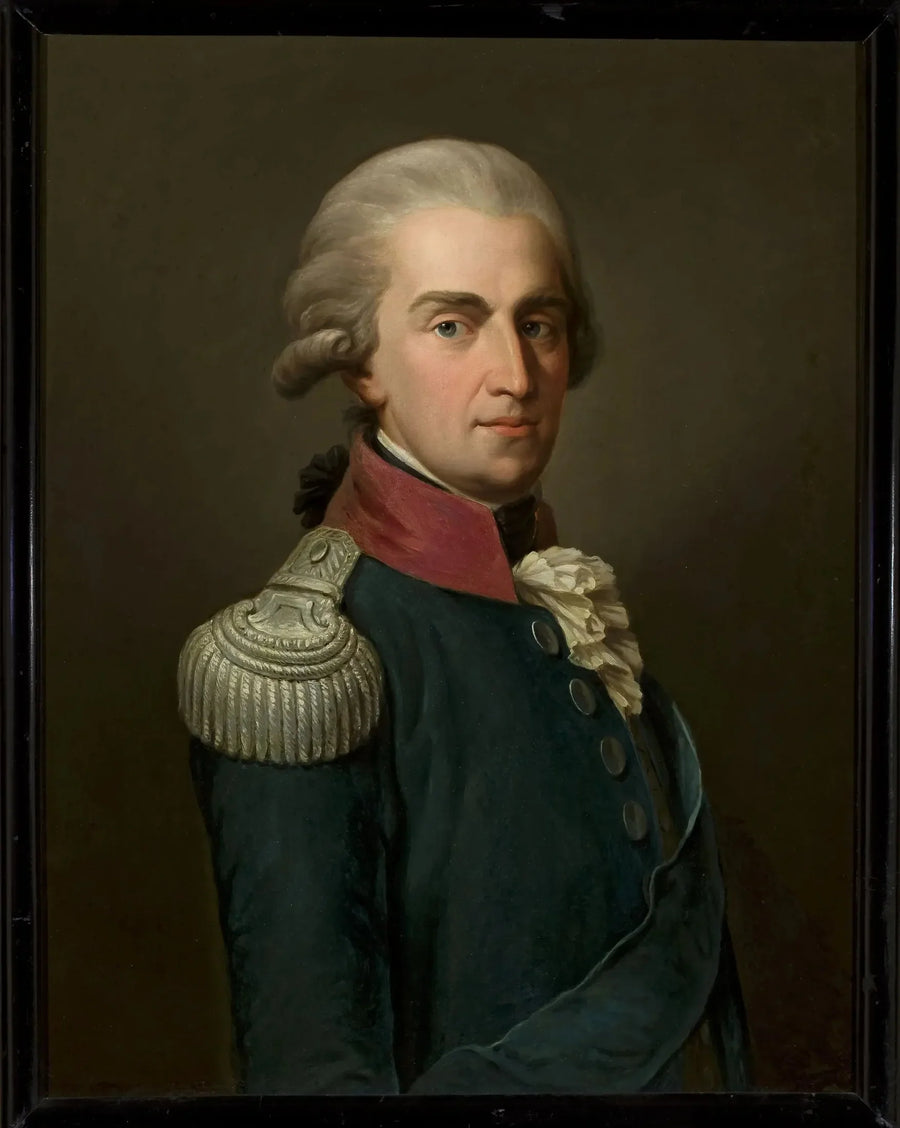 Porträtt av Frédéric-Auguste, hertig av Warszawa - Anton Graff