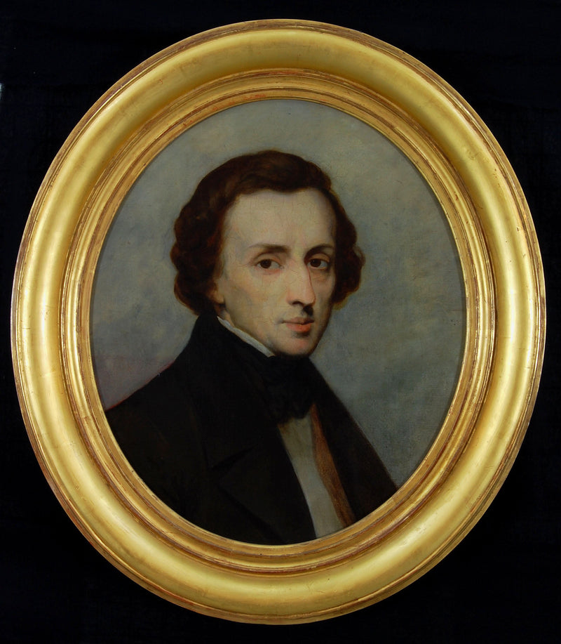 Porträtt av Frédéric Chopin - Ary Scheffer