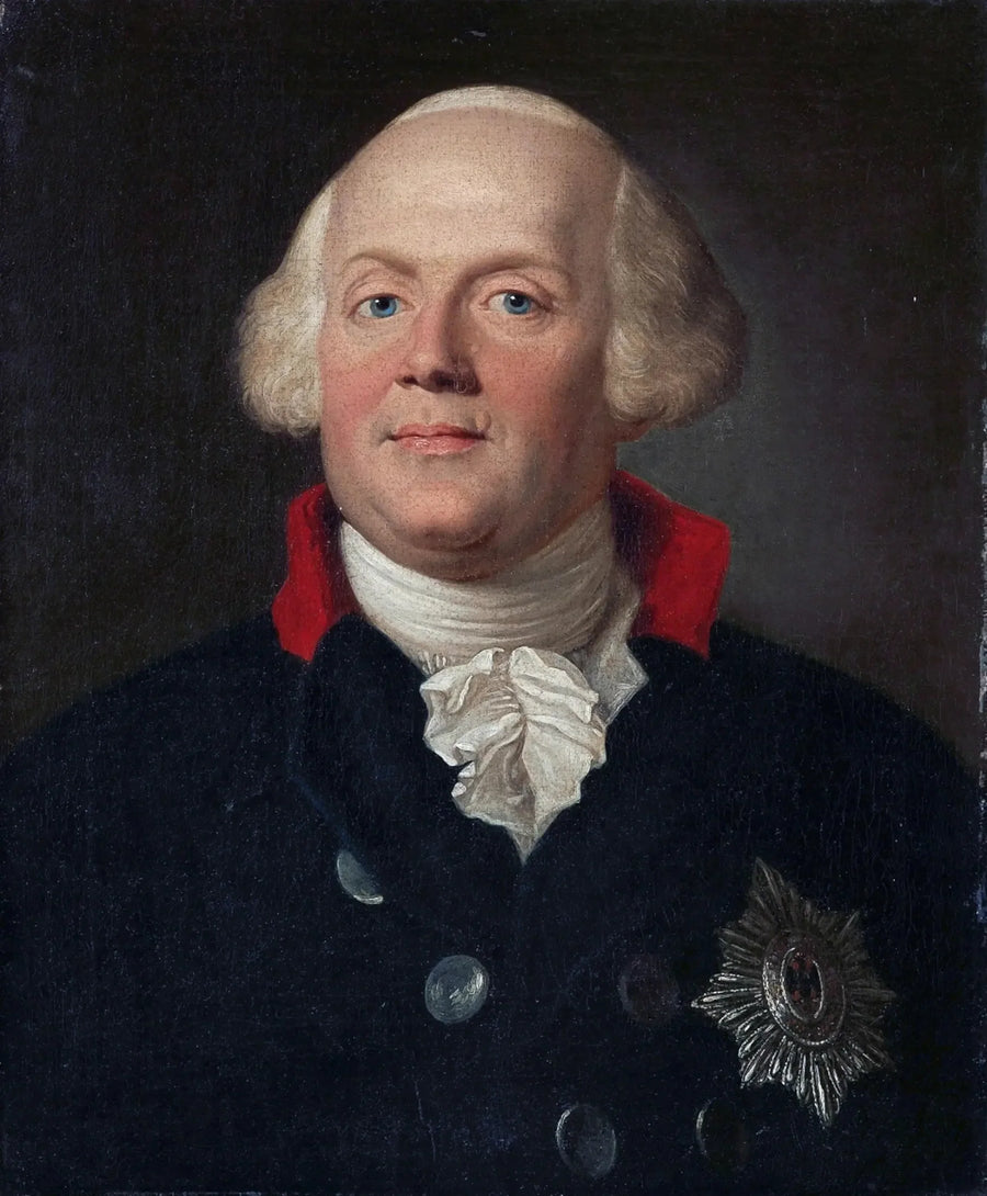 Porträtt av Fredrik Wilhelm II - Anton Graff