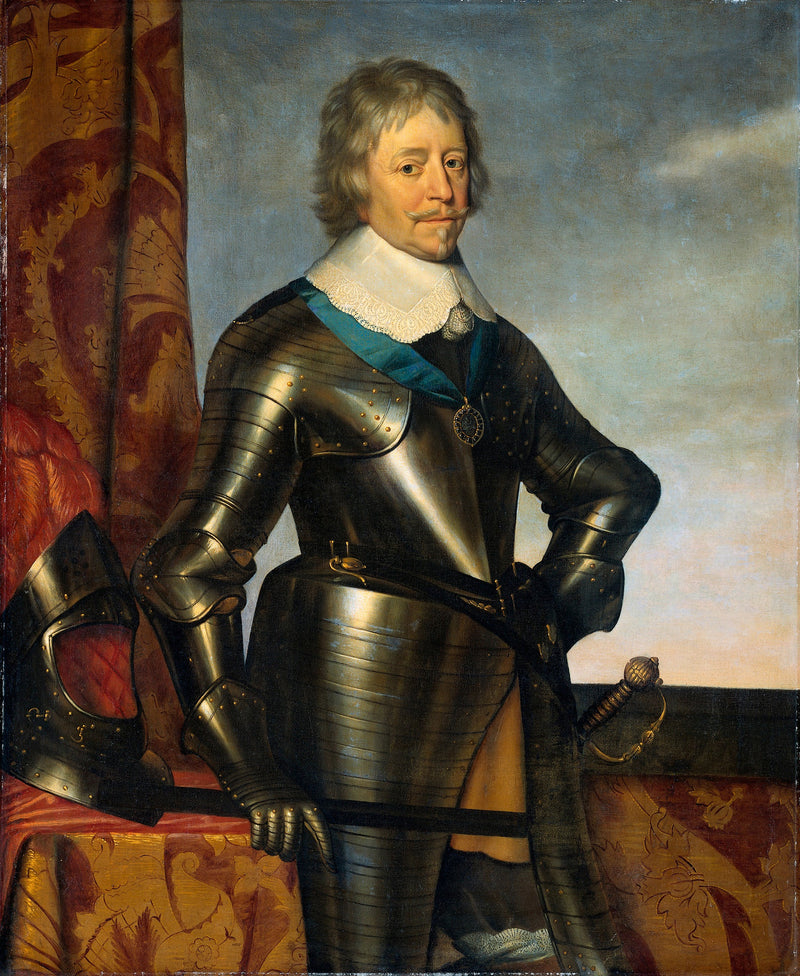 Porträtt av Frédéric-Henri (1584 - 1647), prins av Orange - Gerrit van Honthorst