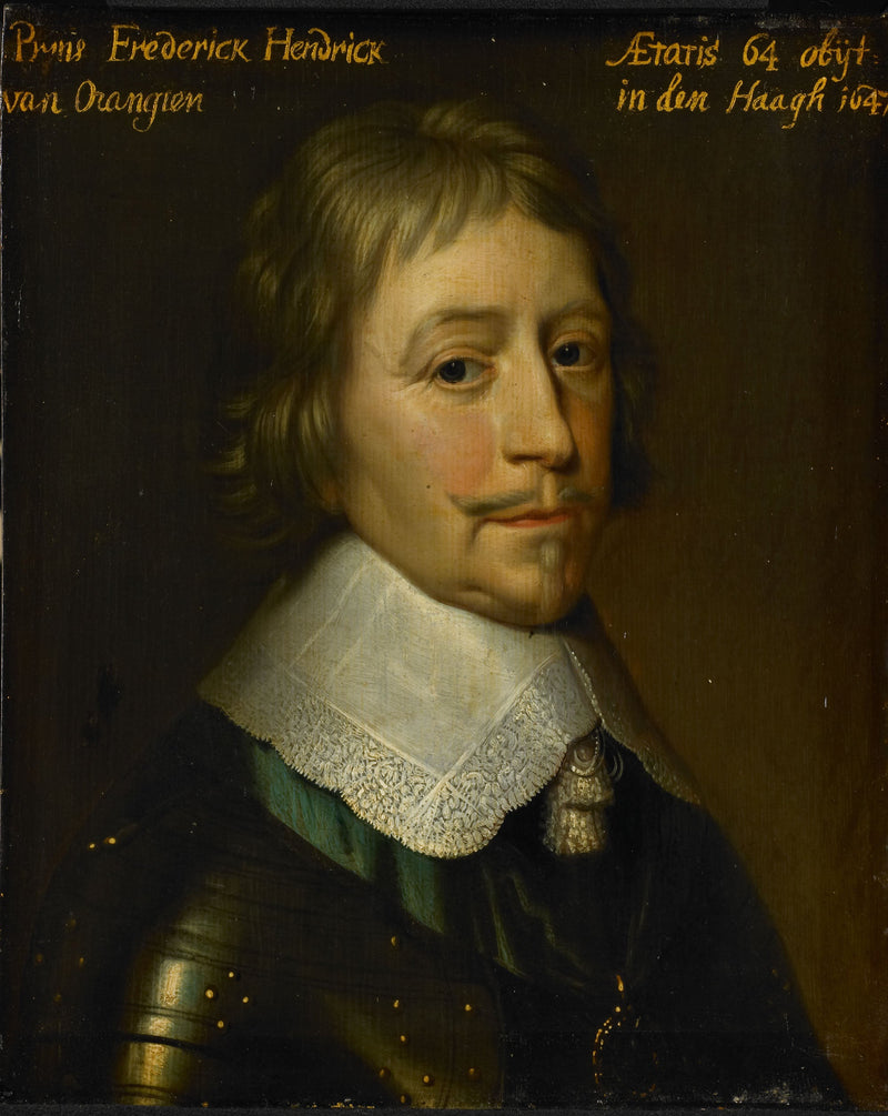 Porträtt av Frédéric-Henri (1584-1647), prins av Orange - Gerrit van Honthorst