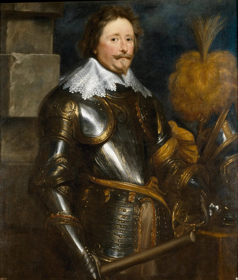 Porträtt av Frédéric-Henri, prins av Orange - Antoine van Dyck