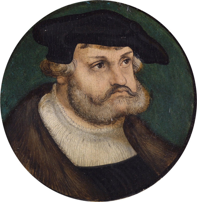 Porträtt av Frédéric den vise, kurfurste av Sachsen - Lucas Cranach den äldre