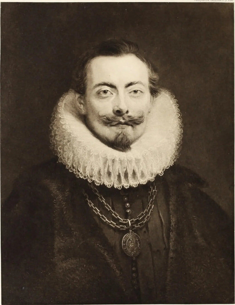 Porträtt av Frédéric Marselaer - Antoine van Dyck