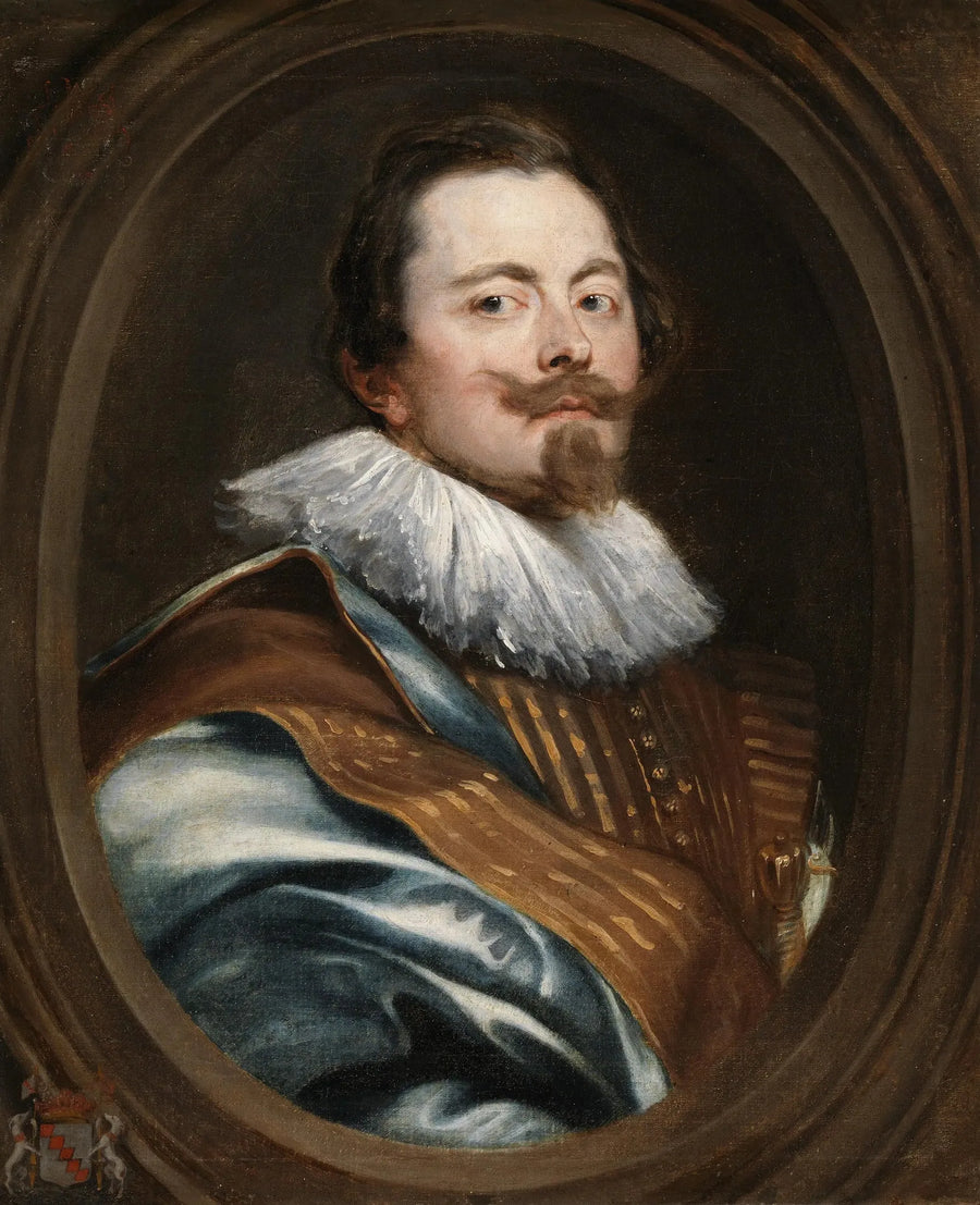 Porträtt av Frederick Marselaer, diplomat - Antoine van Dyck
