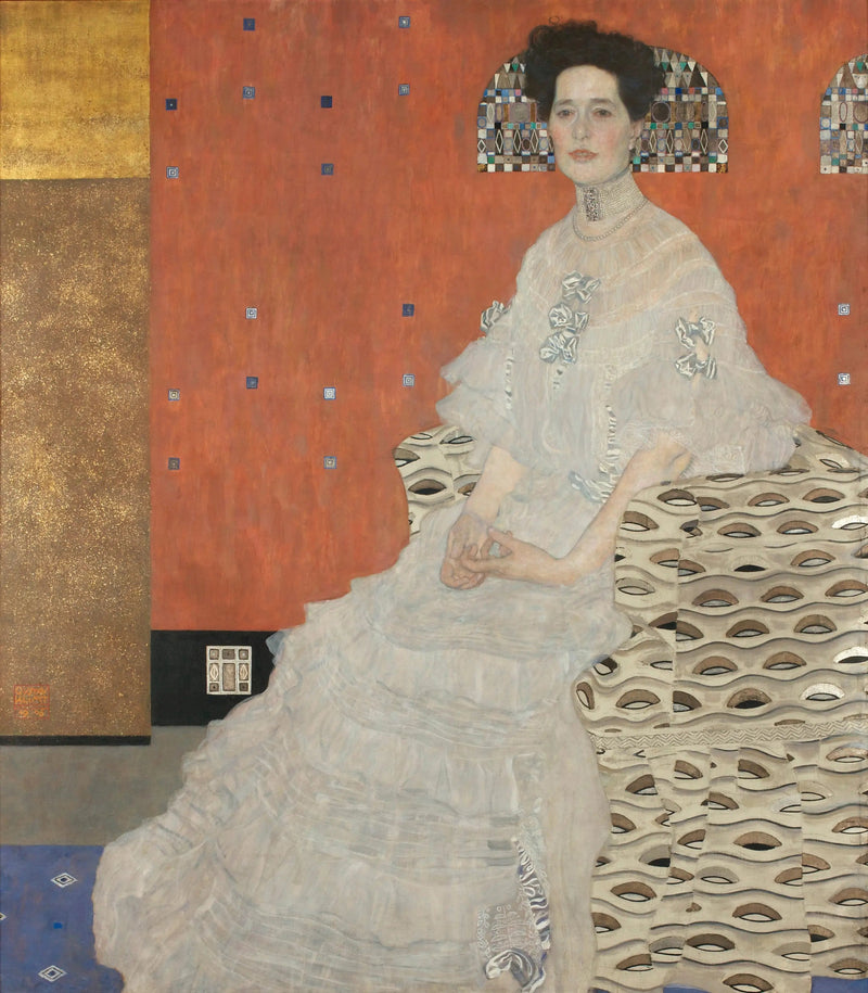 Porträtt av Fritza Riedler - Gustav Klimt