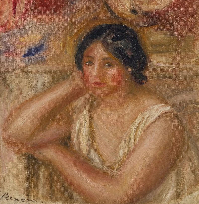 Porträtt av Gabrielle - Pierre-Auguste Renoir