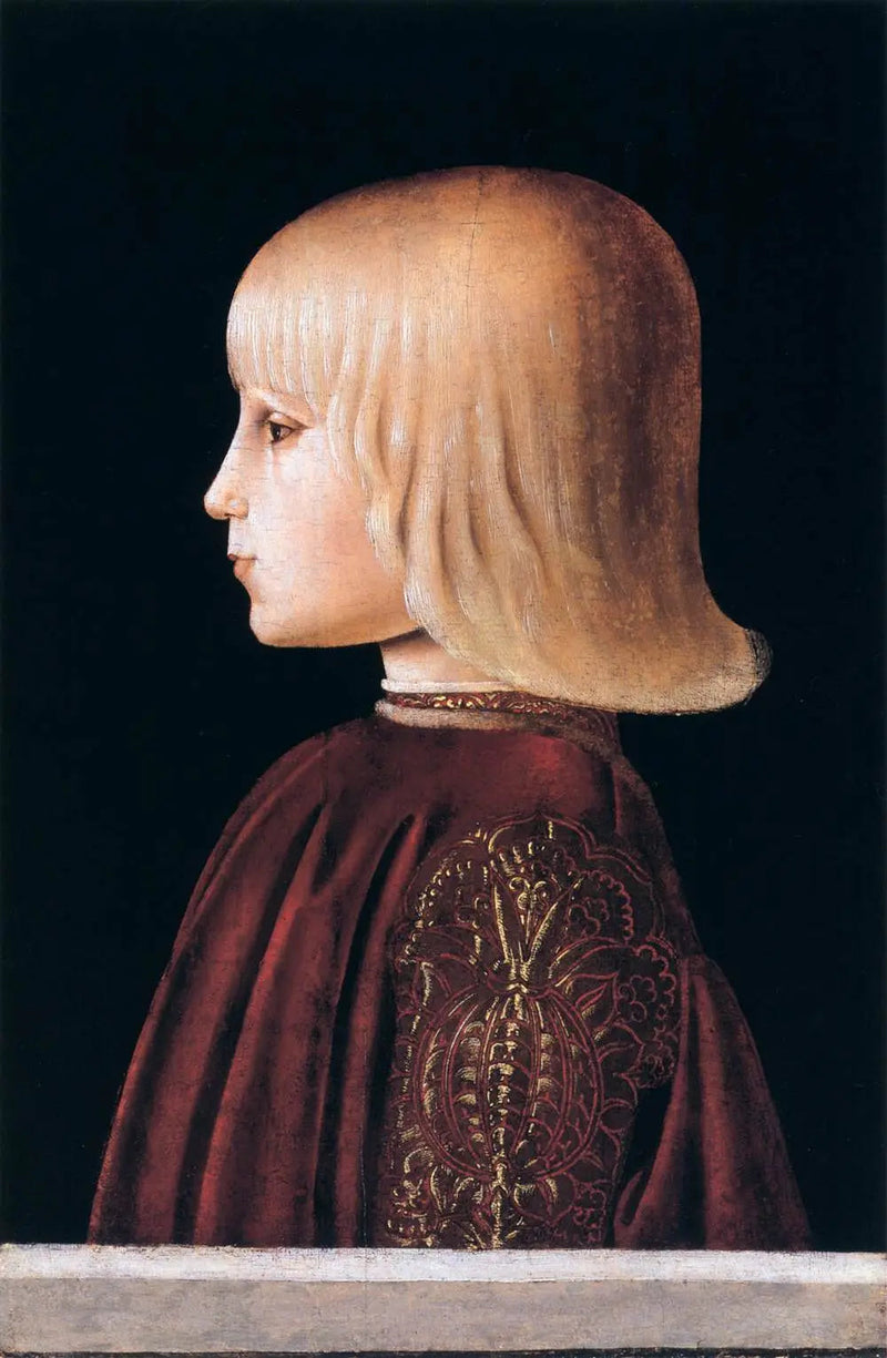 Porträtt av pojke - Piero della Francesca