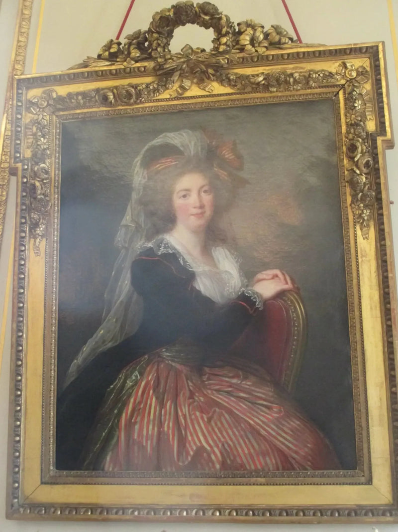 Porträtt av Geneviève-Sophie de Couteux du Molay - Élisabeth Vigée Le Brun