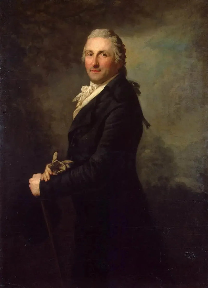 Porträtt av Georg Leopold Goguel - Anton Graff
