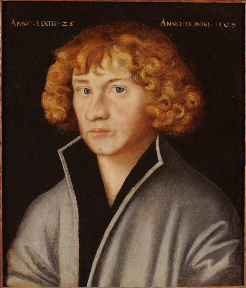 Porträtt av Georg Spalatin - Lucas Cranach den äldre