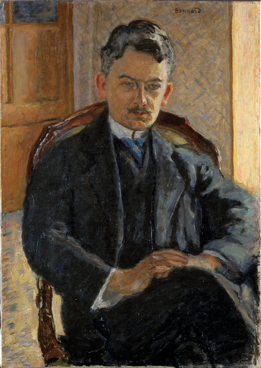 Porträtt av George Besson - Pierre Bonnard