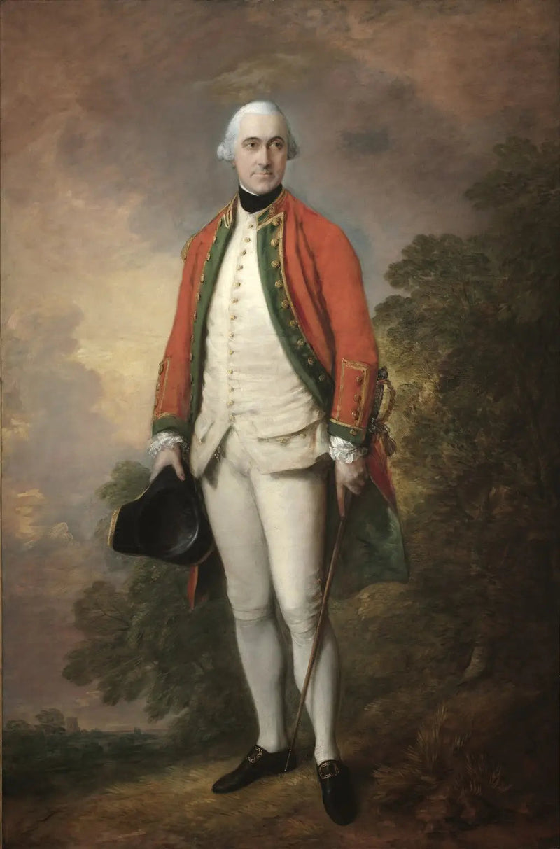 Porträtt av George Pitt, första baron Rivers - Thomas Gainsborough