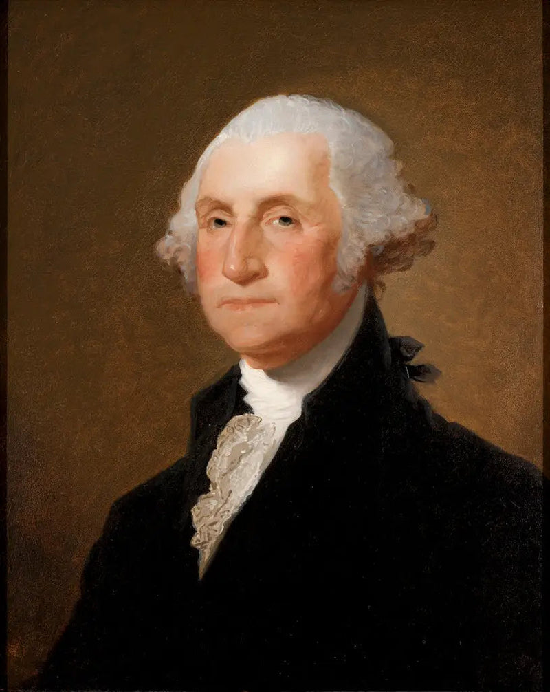 Porträtt av George Washington - Gilbert Stuart