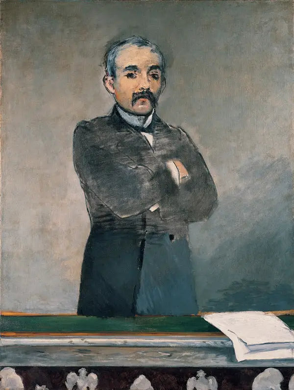 Porträtt av Georges Clémenceau - Édouard Manet