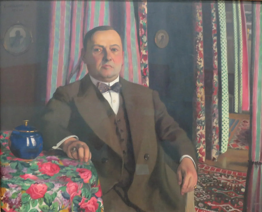 Porträtt av Georges Haasen - Félix Vallotton