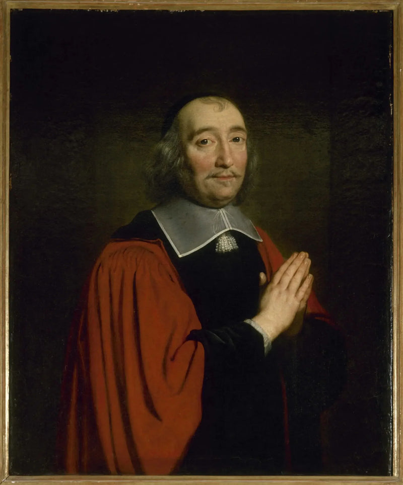 Porträtt av Germain Piètre, åklagare för Paris stad (1641-1654) - Philippe de Champaigne