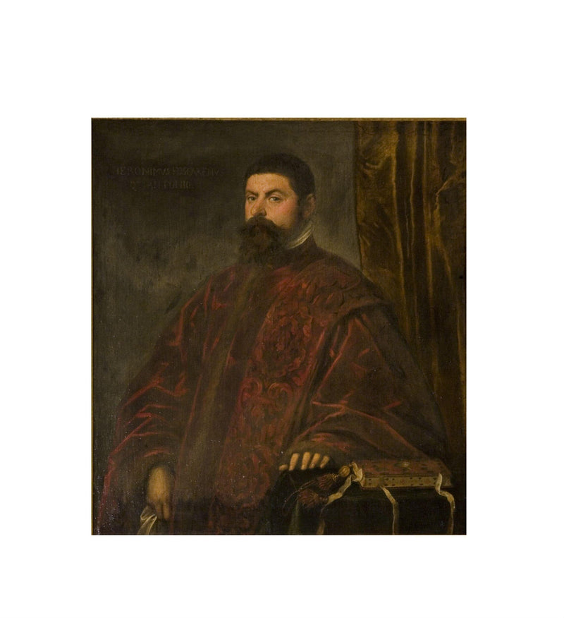 Porträtt av Geronimo Foscarini, procurator för Saint-Marc - Jacopo Tintoretto