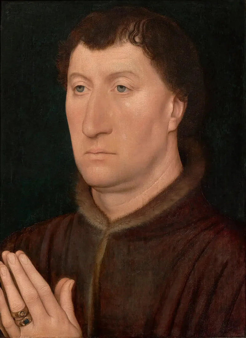 Porträtt av Gilles Joye - Hans Memling