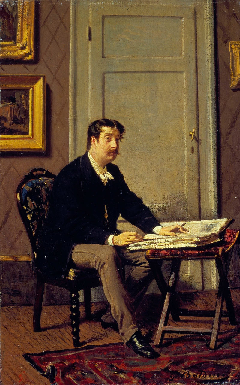 Porträtt av Giorgio Sevieri - Giovanni Boldini