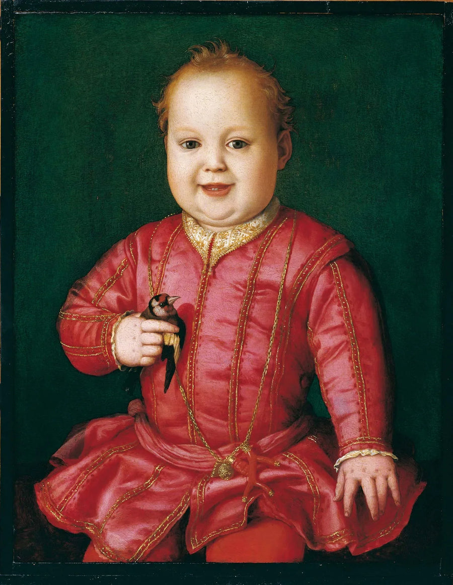Porträtt av Giovanni de Médicis som barn - Bronzino