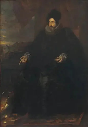 Porträtt av Giovanni Vincenzo Imperiale - Antoine van Dyck