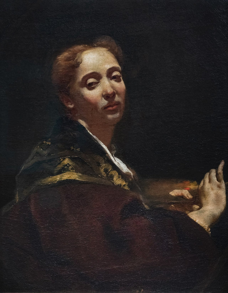 Porträtt av Giulia Lama - Giovanni Battista Piazzetta