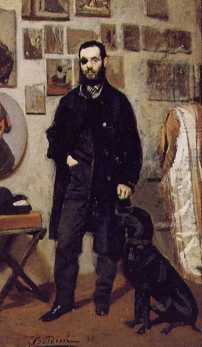 Porträtt av Giuseppe Abbati - Giovanni Boldini