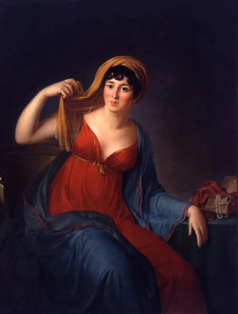 Porträtt av Giuseppina Grassini - Marie-Guillemine Benoist