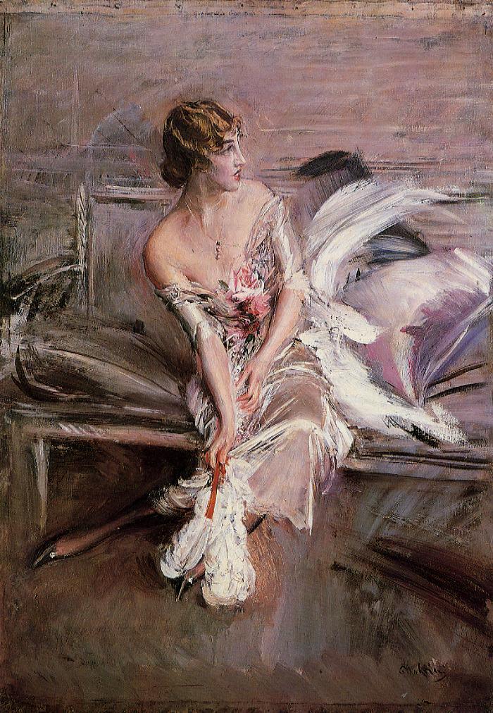Porträtt av Gladys Deacon - Giovanni Boldini