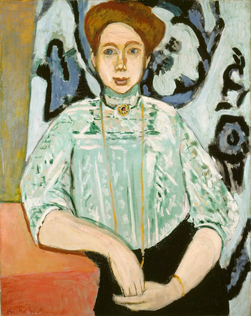 Porträtt av Greta Moll - Henri Matisse