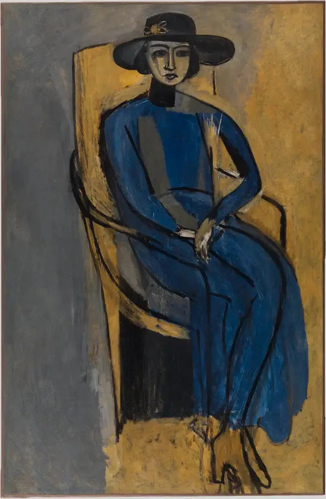 Porträtt av Greta Prozor - Henri Matisse