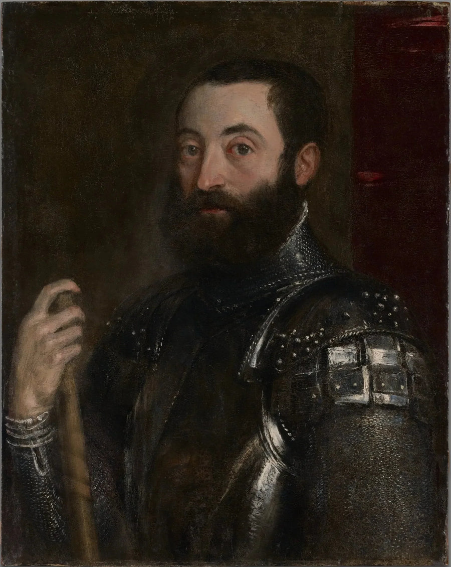Porträtt av Guidobaldo II della Rovere, hertig av Urbino - Titian