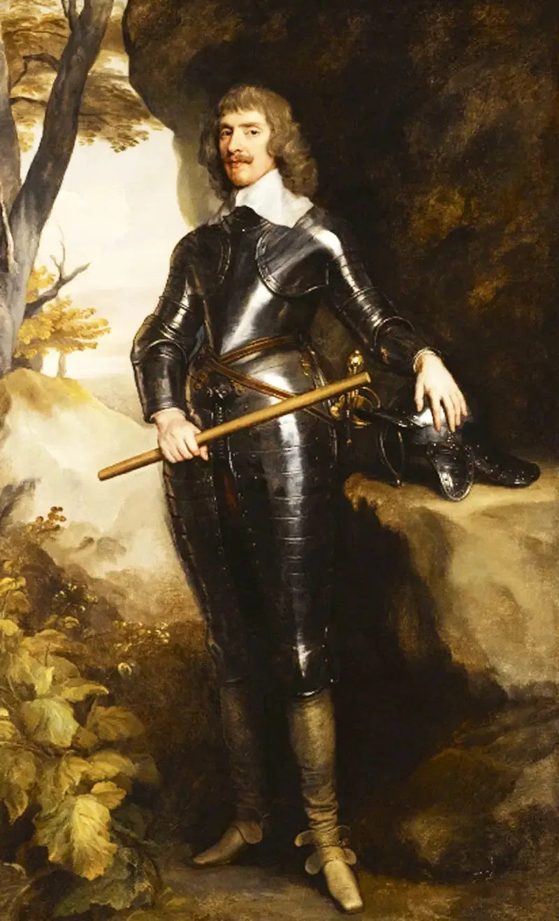 Porträtt av Guillaume, 1:a greven av Craven (1608-1697) - Antoine van Dyck
