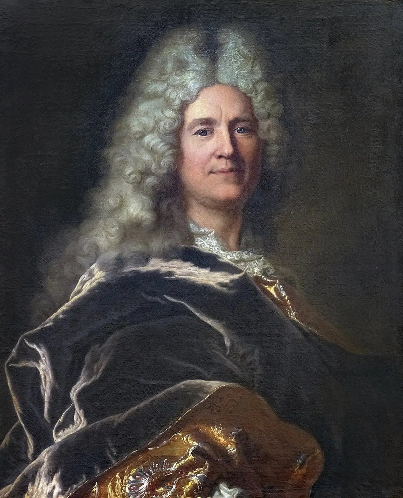 Porträtt av Guillaume IV Castanier - Hyacinthe Rigaud