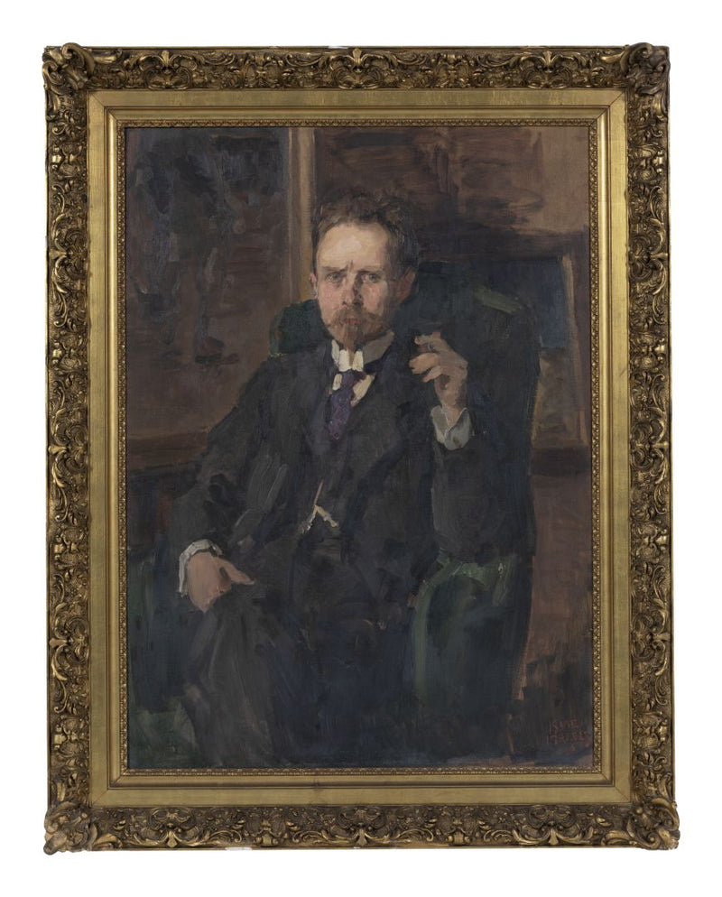 Porträtt av H.M. Mennes - Isaac Israëls