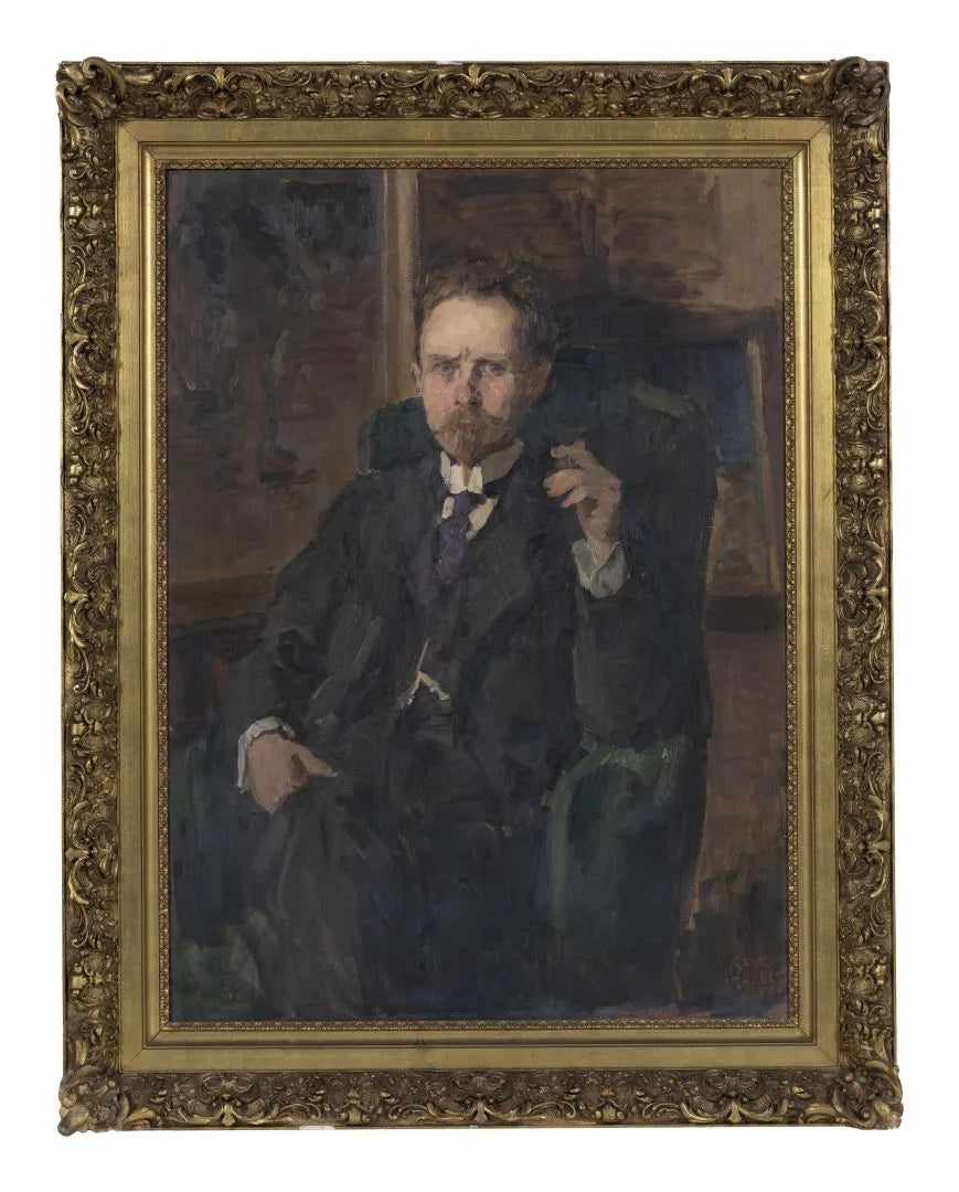 Porträtt av H.M. Mennes - Isaac Israëls