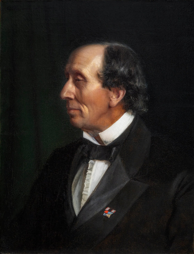 Porträtt av Hans Christian Andersen - Carl Heinrich Bloch