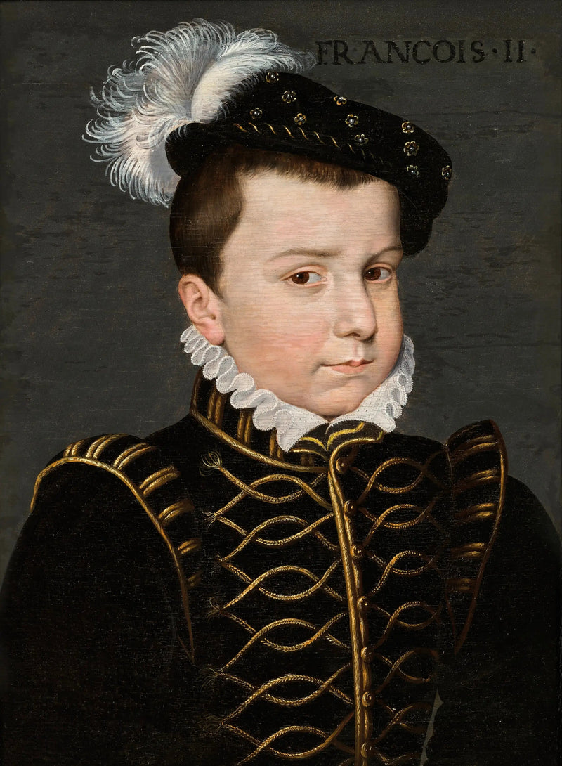 Porträtt av Hercules-François, hertig av Alençon - François Clouet