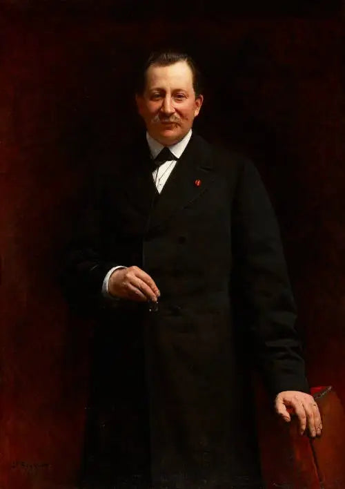 Porträtt av Hermann (Jacques) Raffalovich - Léon Bonnat