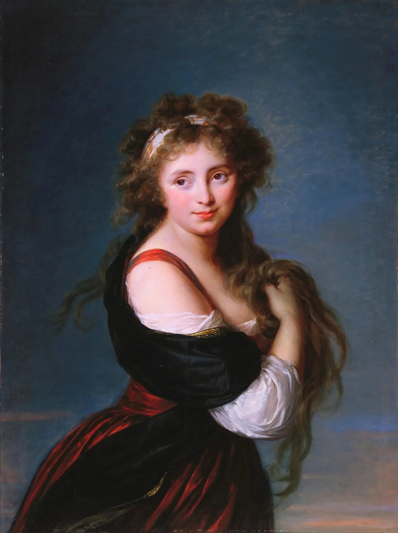 Porträtt av Hyacinthe Gabrielle Roland - Élisabeth Vigée Le Brun
