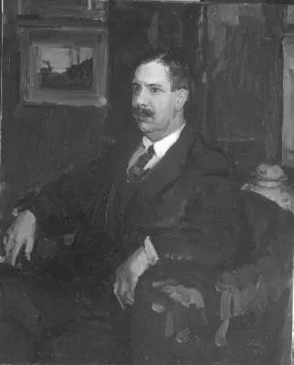 Porträtt av J.M.P. Glerum - Isaac Israëls