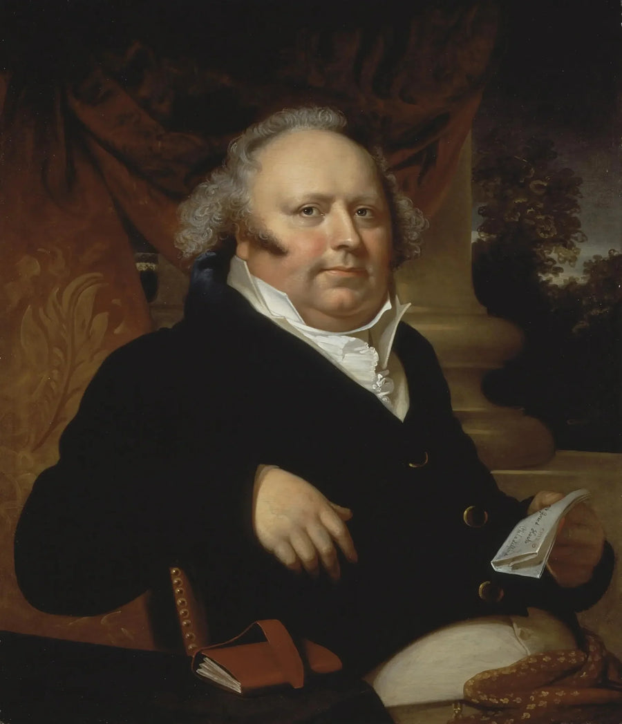 Porträtt av Jacob Gerard Koch - Rembrandt Peale
