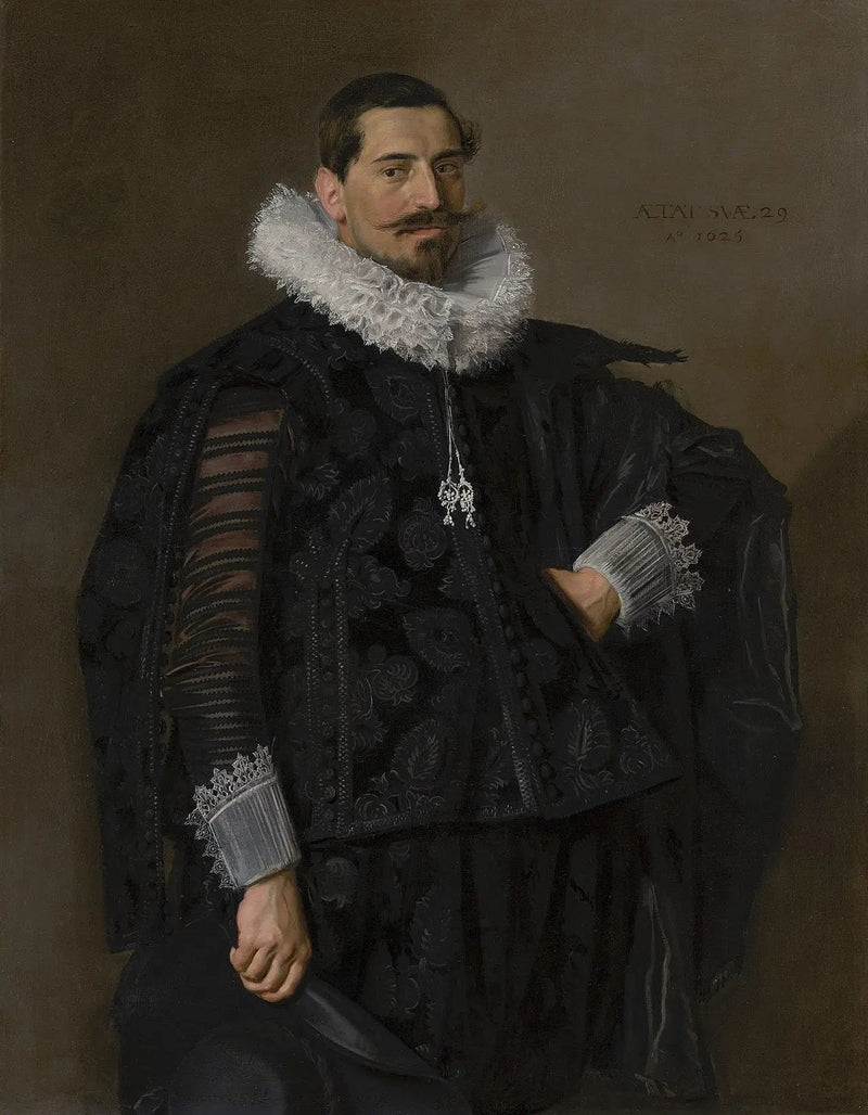 Porträtt av Jacob Pietersz. Olycan (1596-1638) - Frans Hals