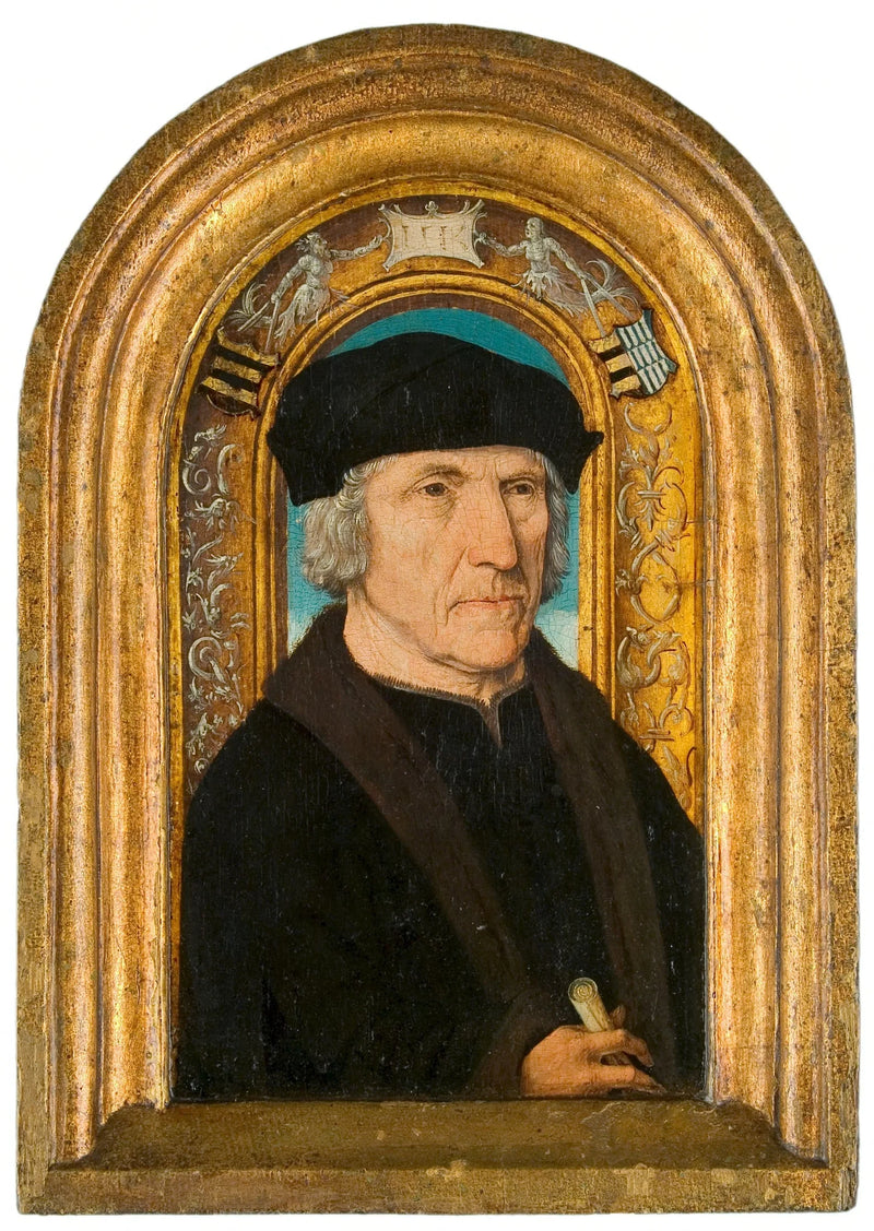 Porträtt av Jacob Pijnssen - Jacob Cornelisz van Oostsanen