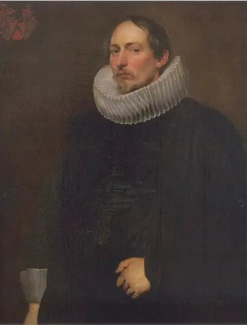 Porträtt av Jacob de Witte (1591-1631), ca. 1618-1619 - Antoine van Dyck