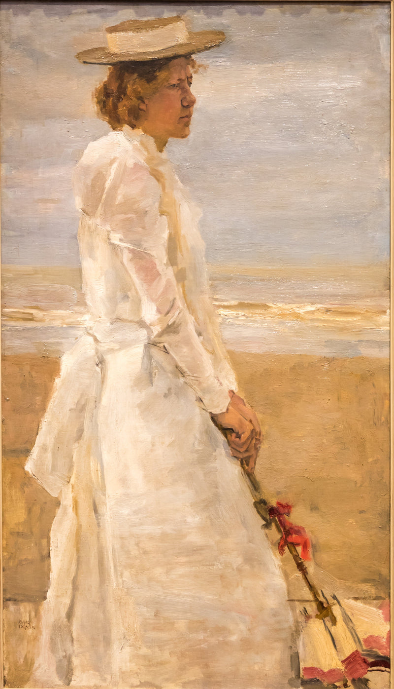 Porträtt av Jacqueline Sandberg - Isaac Israëls