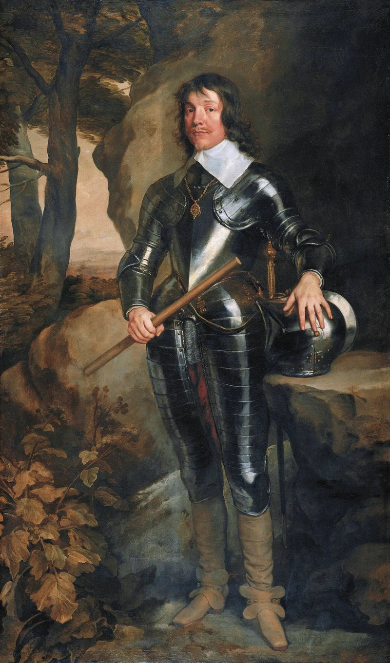 Porträtt av Jacques, 1:a hertig av Hamilton (1606-1649) - Antoine van Dyck