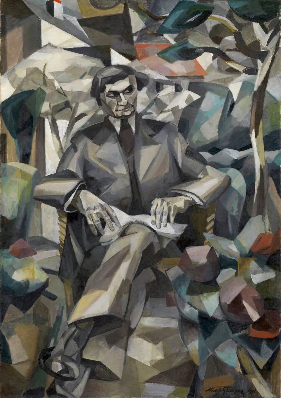Porträtt av Jacques Nayral - Albert Gleizes