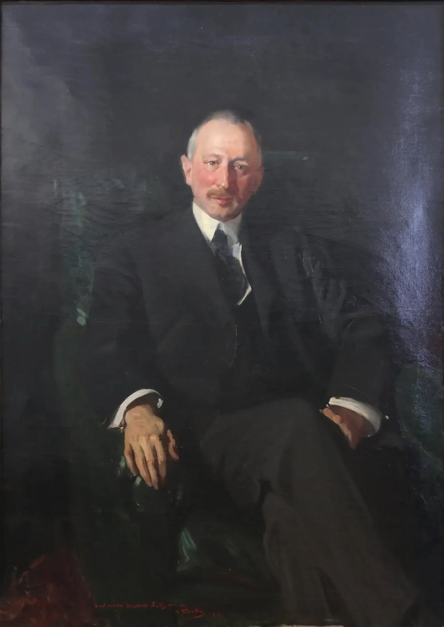 Porträtt av Jacques Seligmann - Joaquín Sorolla